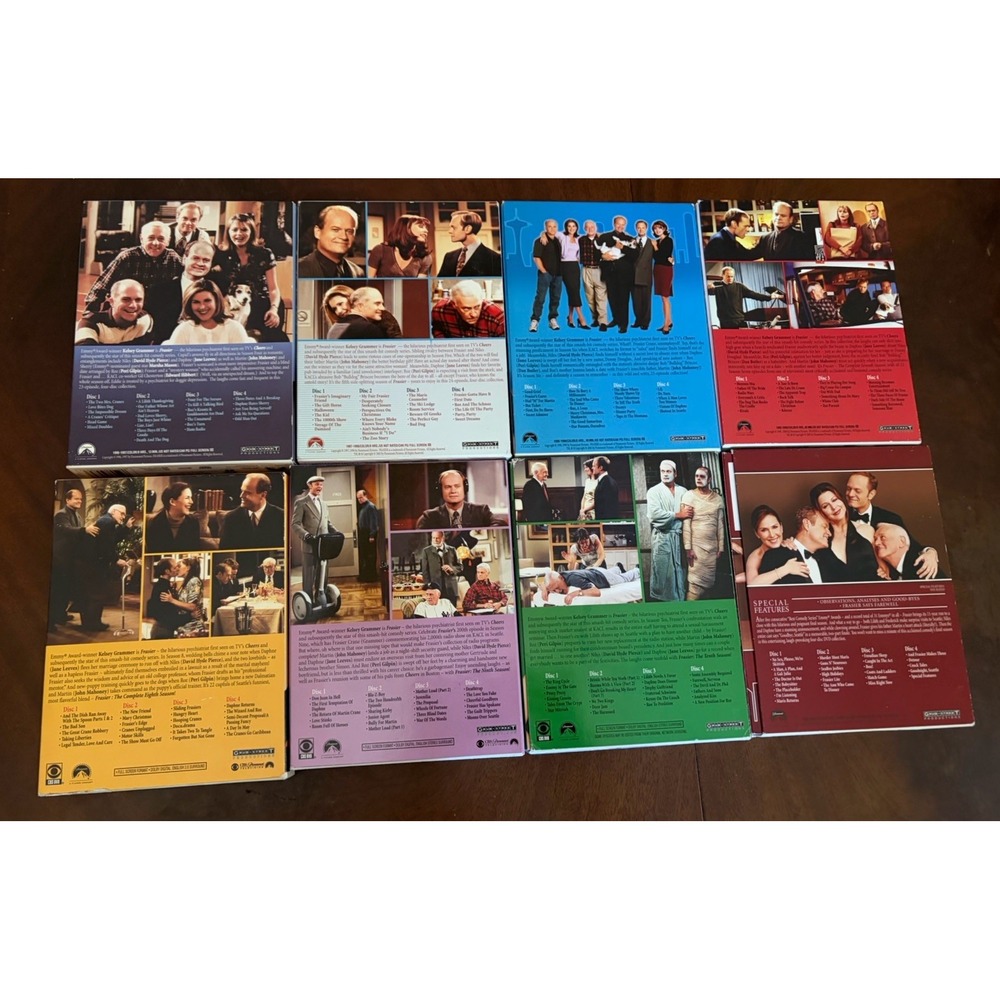Fraiser DVD Sets Seasons 4, 5, 6, 7, 8, 9, 10 + Final Season Lot Of 8 - Picture 3 of 3